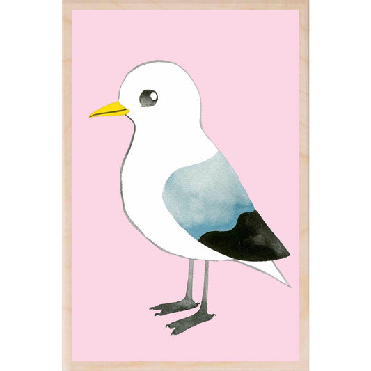 Kittiwake Wooden Postcard Matt Sewell Birds