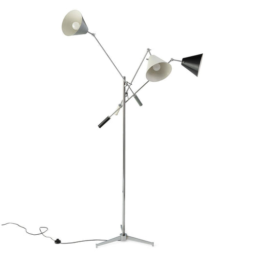 Arredoluce Chrome "Triennale" Lamp Eleish Van Breems Home