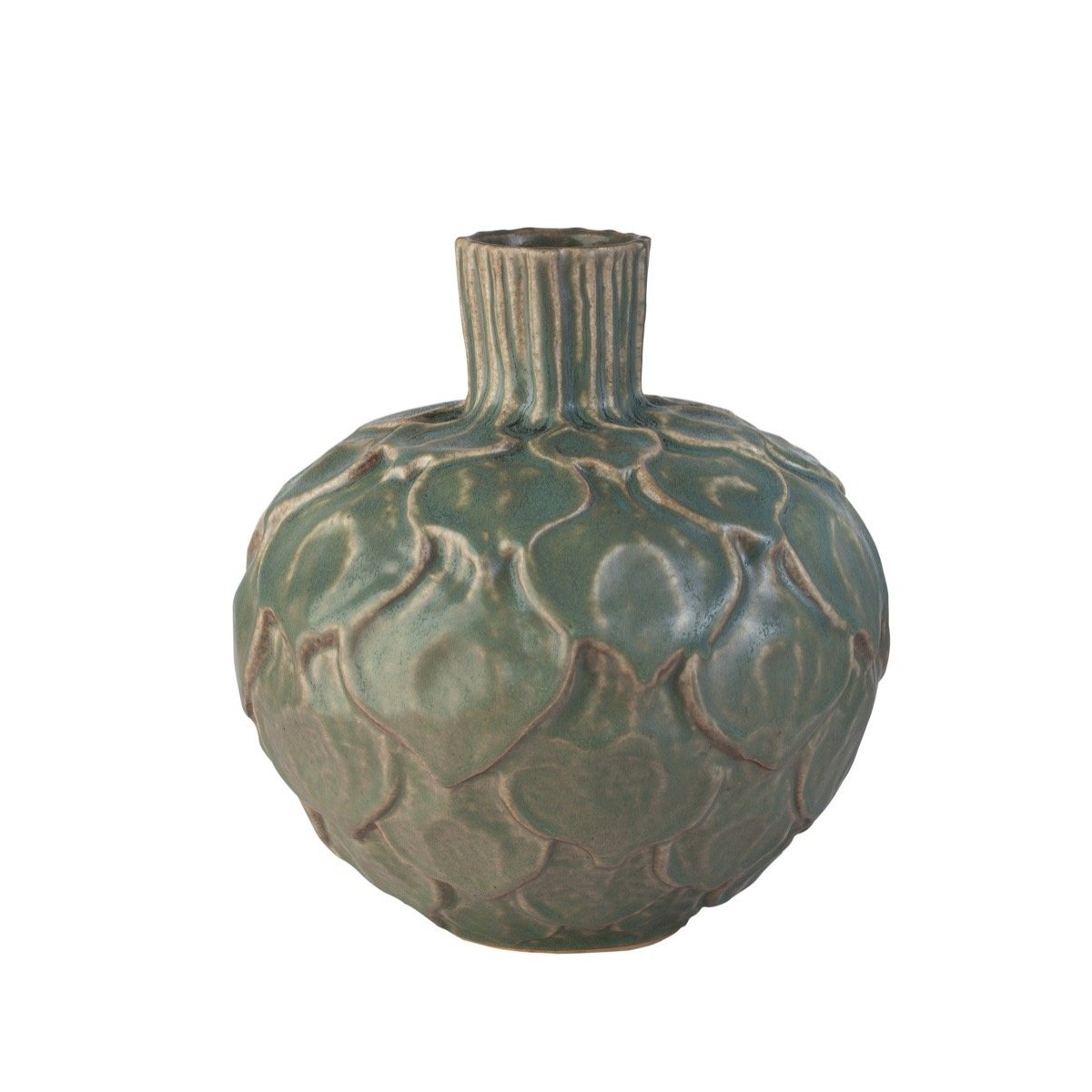 Artichoke Clay Vase Small Sea Green Eleish Van Breems Home