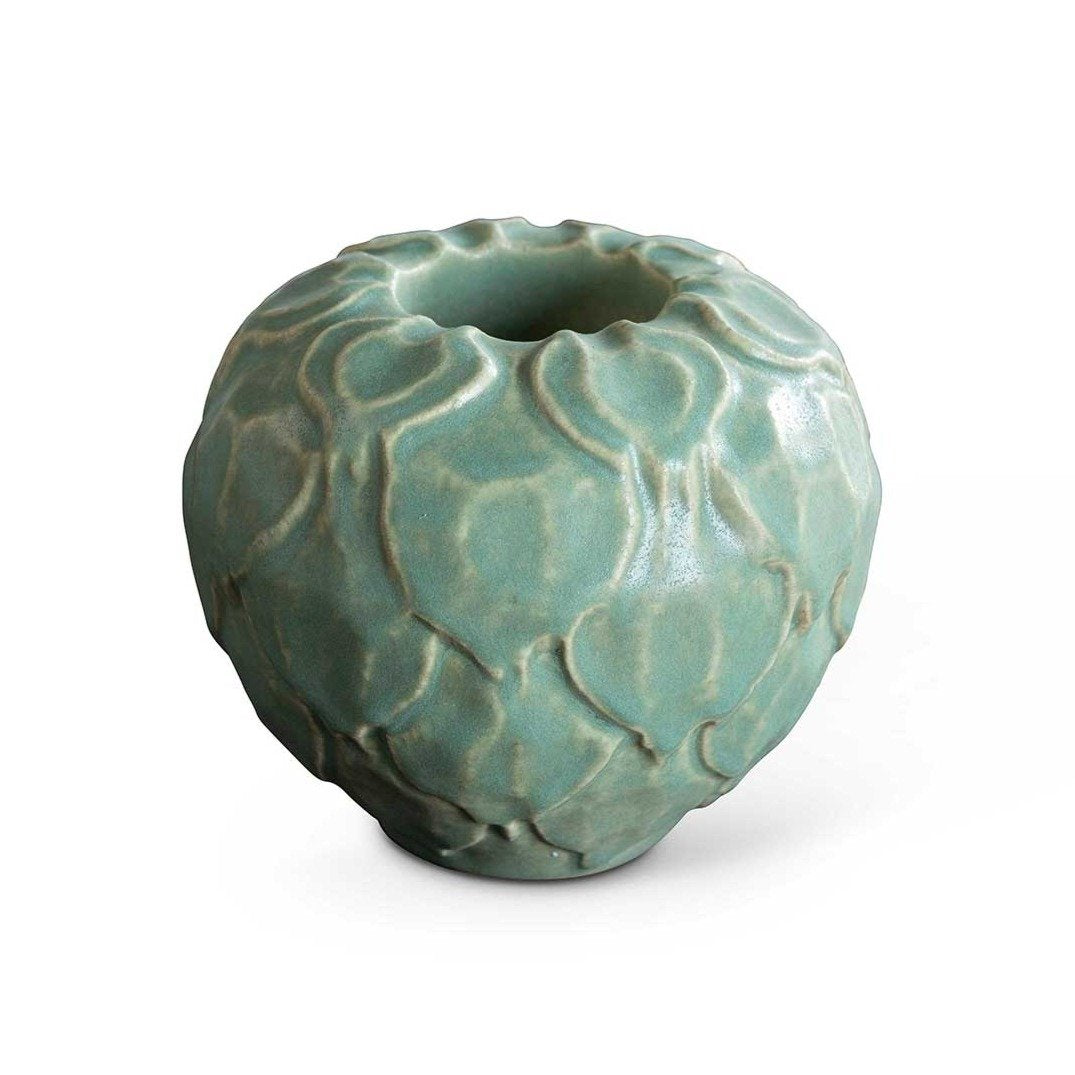 Artichoke Tealight Holder Sea Green Eleish Van Breems Home