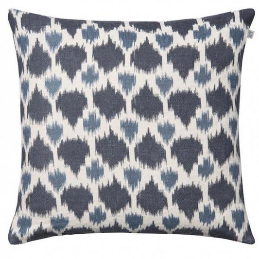 Blue & Palace Blue Assam Linen Pillow Eleish Van Breems Home