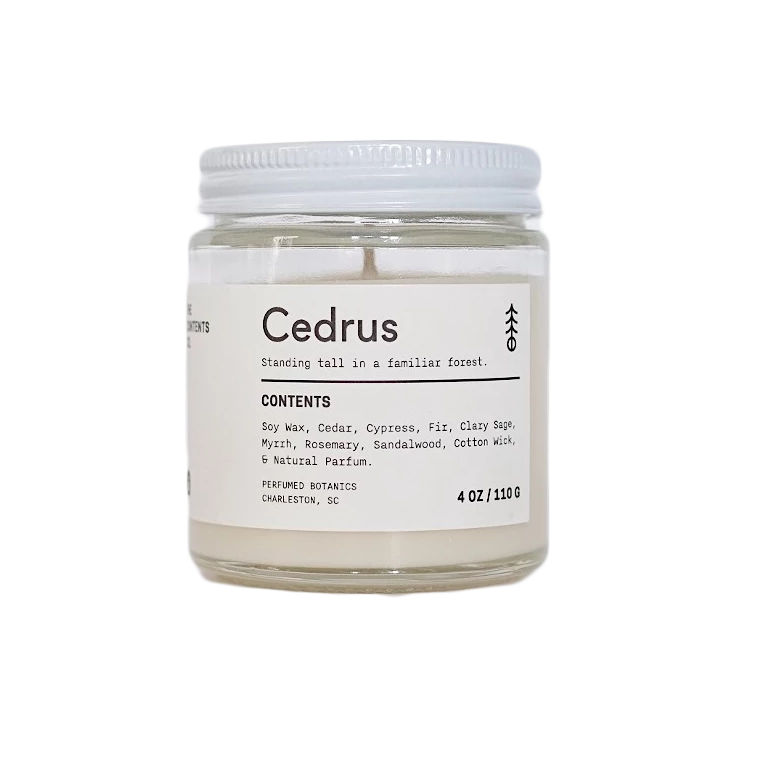Cedrus Botanical Candle 4 oz 4oz Eleish Van Breems Home
