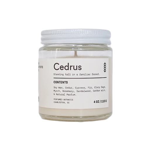 Cedrus Botanical Candle 4 oz 4oz Eleish Van Breems Home