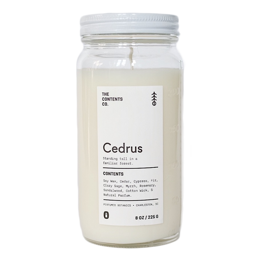 Cedrus Botanical Candle 8 oz 8oz Eleish Van Breems Home