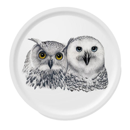 Charlotte Nicolin Round Tray Large Contemplation Eleish Van Breems Home