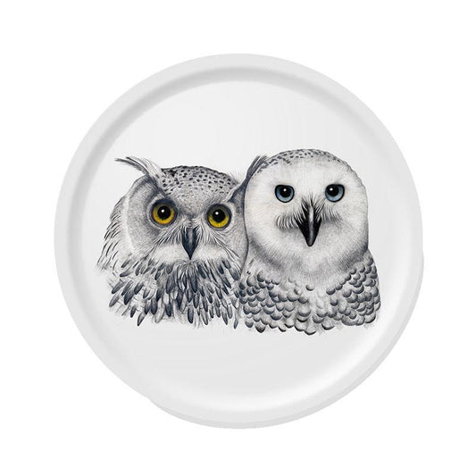 Charlotte Nicolin Round Tray Medium Contemplation Eleish Van Breems Home