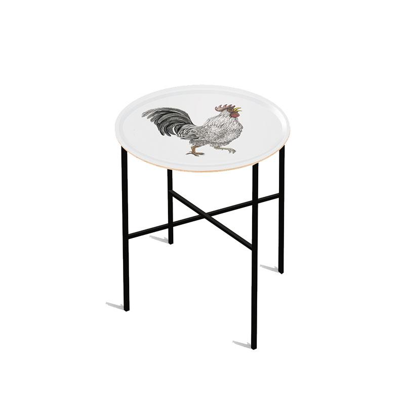 Charlotte Nicolin Round Tray Table 18" Ralph Eleish Van Breems Home