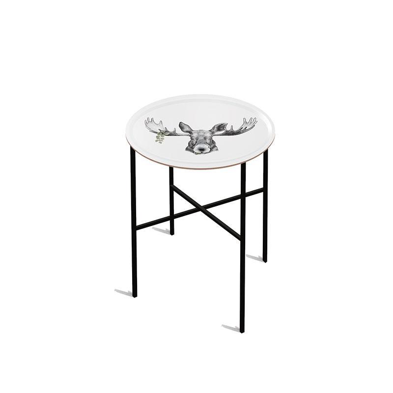 Charlotte Nicolin Round Tray Table 18" The Forest Prince Eleish Van Breems Home