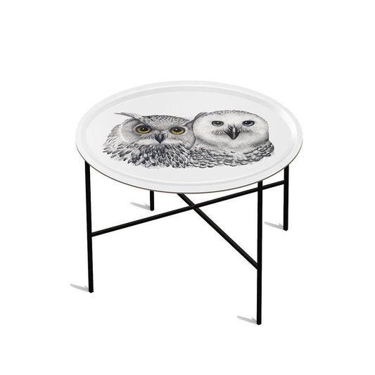 Charlotte Nicolin Round Tray Table 24" Contemplation Eleish Van Breems Home