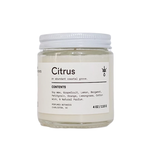 Citrus Botanical Candle 4 oz 4oz Eleish Van Breems Home