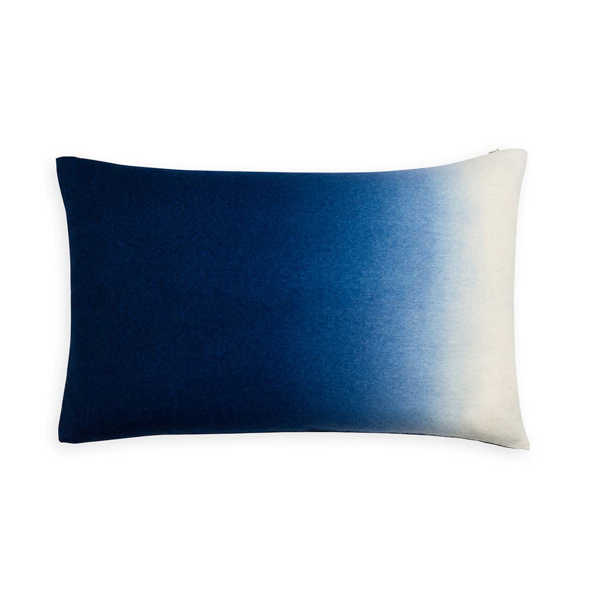 Dip-Dyed Alpaca Rectangular Pillow Indigo Eleish Van Breems Home