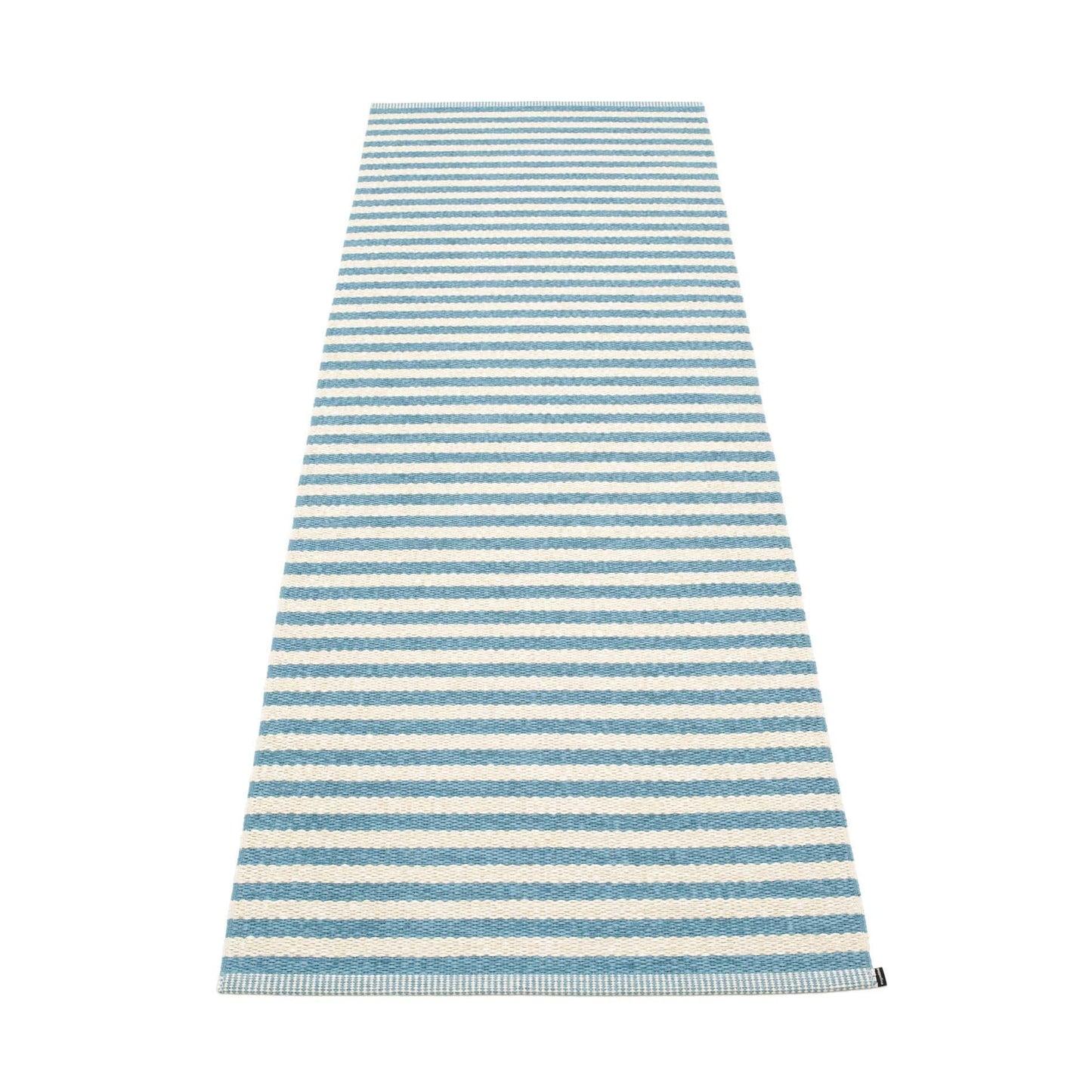 Duo Runner - 2 3/4' X 5 1/4' Misty Blue/Vanilla Eleish Van Breems Home