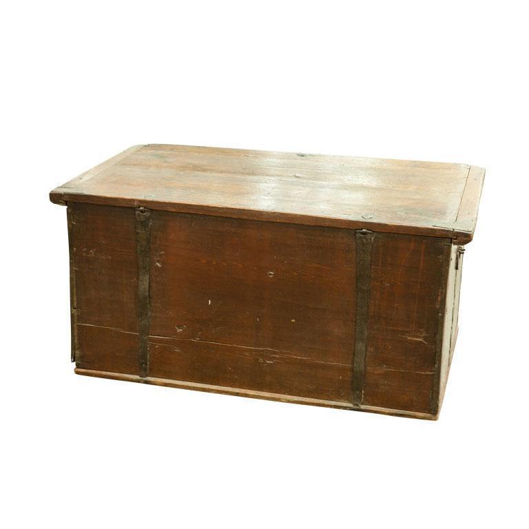 Finnish Folk Trunk with Iron Dating Eleish Van Breems Home