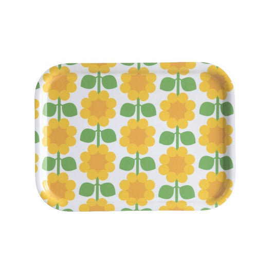 Floral Rectangular Tray Cloudberry Eleish Van Breems Home