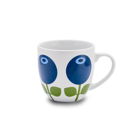 Floral Teacup Blueberry Eleish Van Breems Home