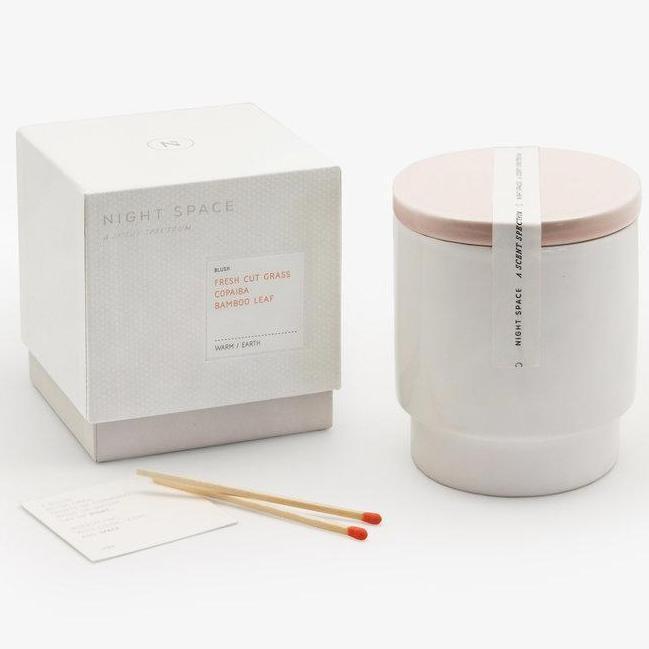 Fresh Cut Grass Copaiba Bamboo Leaf Candle Eleish Van Breems Home
