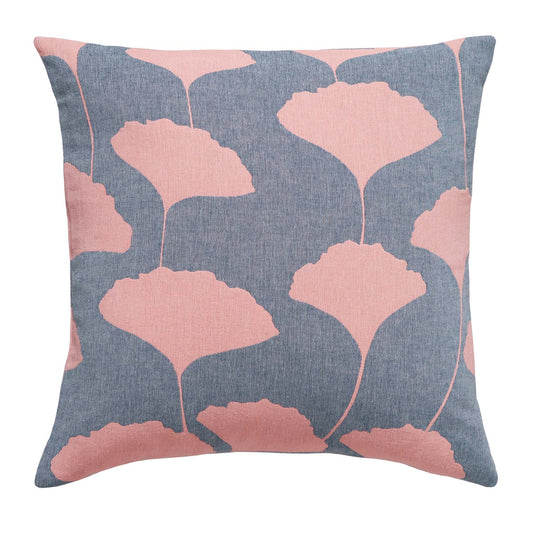 Ginkgo Denim Pillow Eleish Van Breems Home