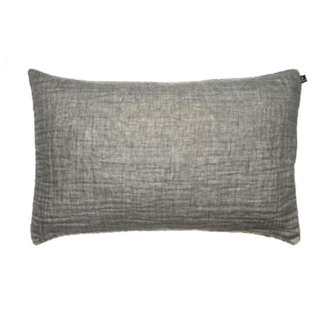 Hannelin Pillow 20" x 28" Charcoal Eleish Van Breems Home