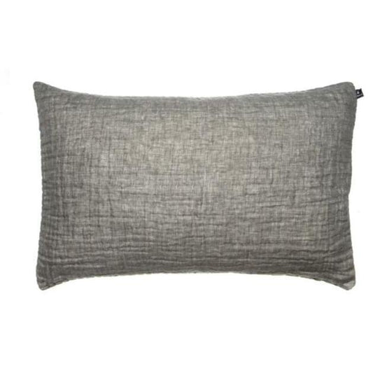 Hannelin Pillow 20" x 28" Charcoal Eleish Van Breems Home