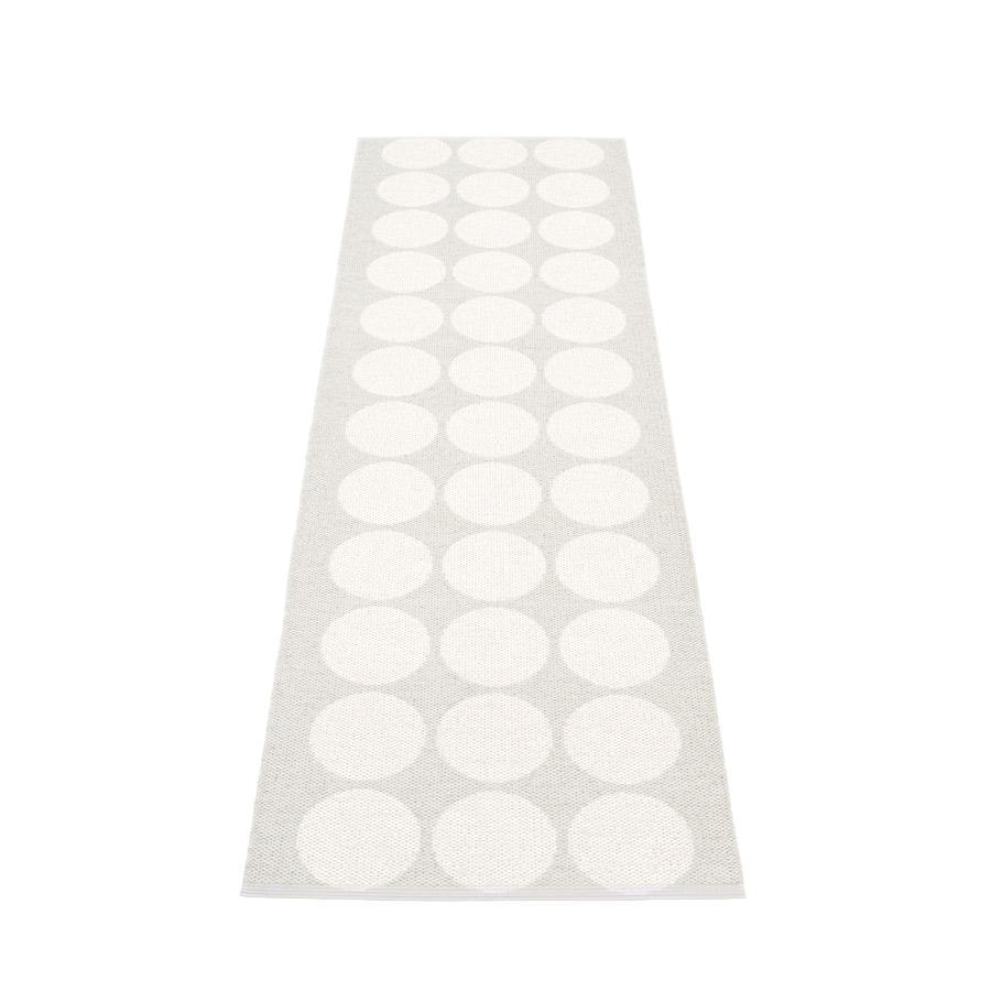 Hugo Runner 2 1/4' x 8' White Metallic/Fossil Grey Eleish Van Breems Home