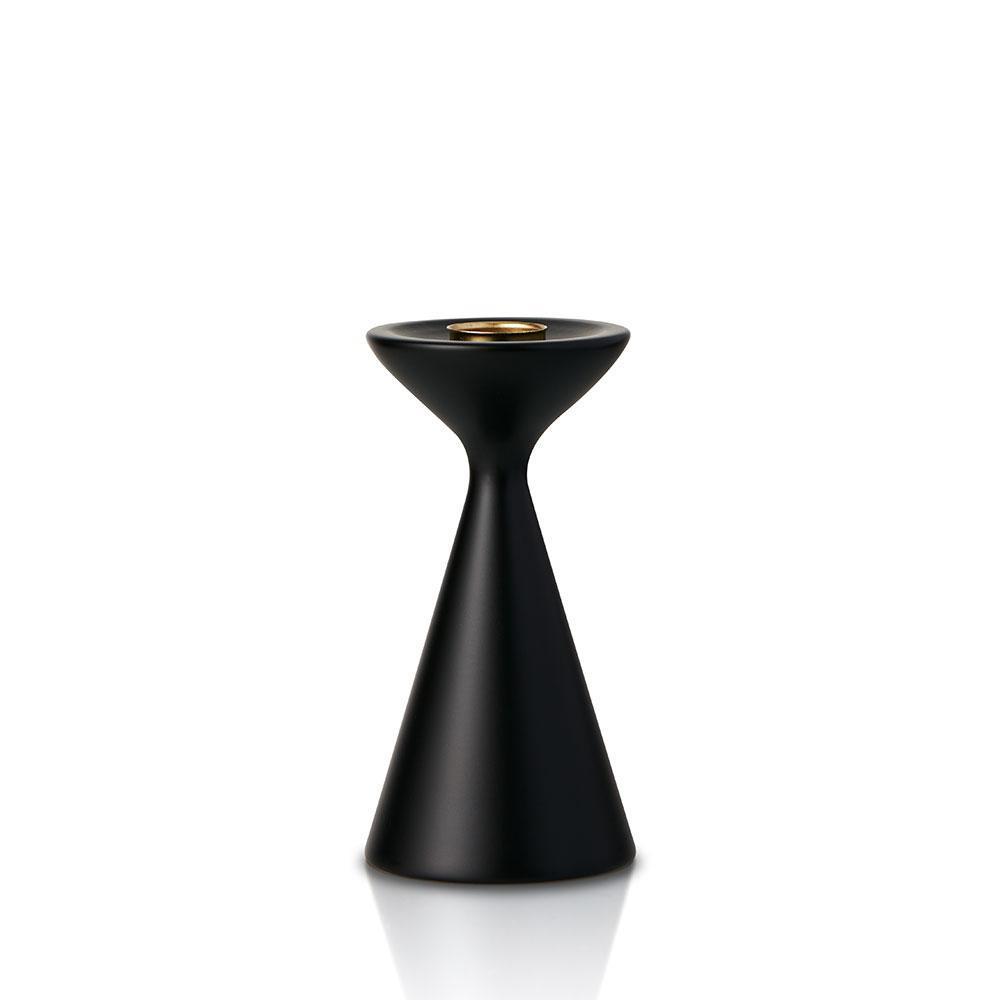 Inga Candlestick Small Black Eleish Van Breems Home