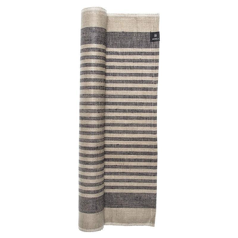 Karin Linen Table Runner Kohl/Natural Eleish Van Breems Home