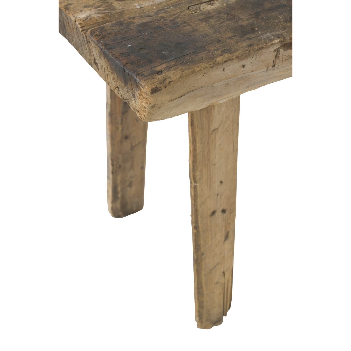 L. 18th C. Rustic Swedish Farm Table Eleish Van Breems Home