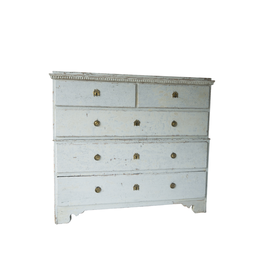 L. 18th C. Swedish Gustavian Chest Eleish Van Breems Home