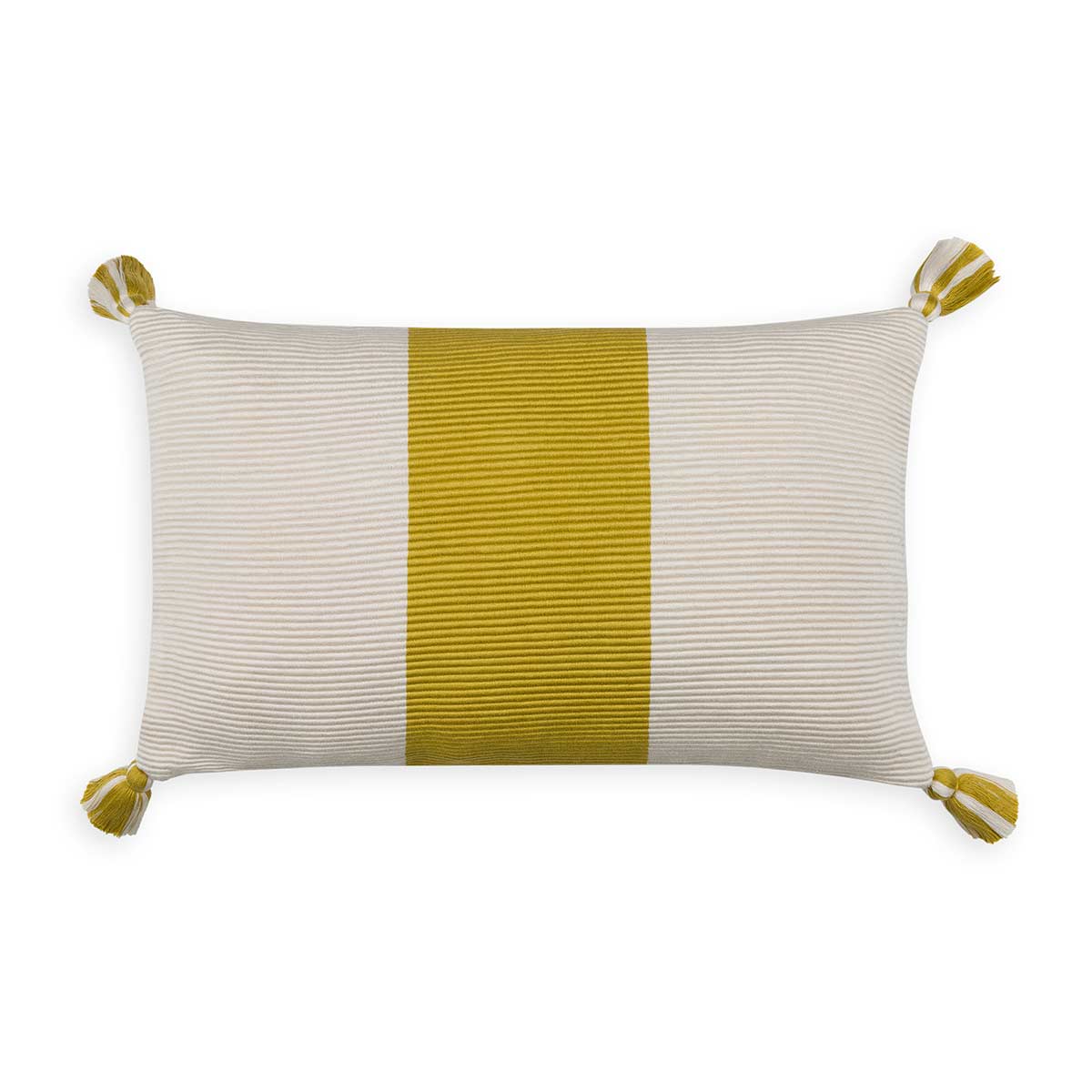 Laguna Stripe Pillow Citrus Eleish Van Breems Home