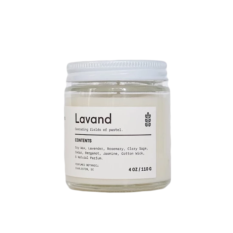 Lavand Botanical Candle 4 oz 4oz Eleish Van Breems Home
