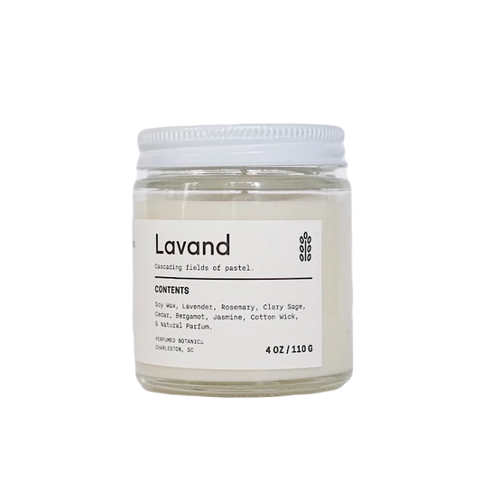 Lavand Botanical Candle 4 oz 4oz Eleish Van Breems Home