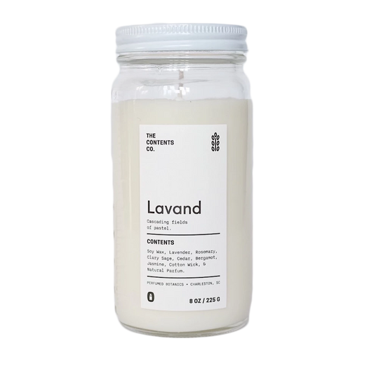 Lavand Botanical Candle 8 oz 8oz Eleish Van Breems Home