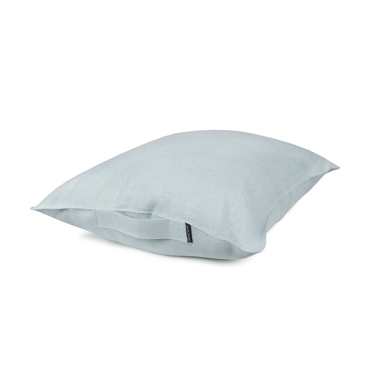 Linen Pillow With Handle Ice Blue Eleish Van Breems Home