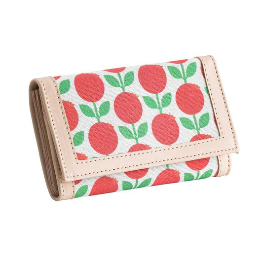 Lingonberry Leather Wallet Eleish Van Breems Home