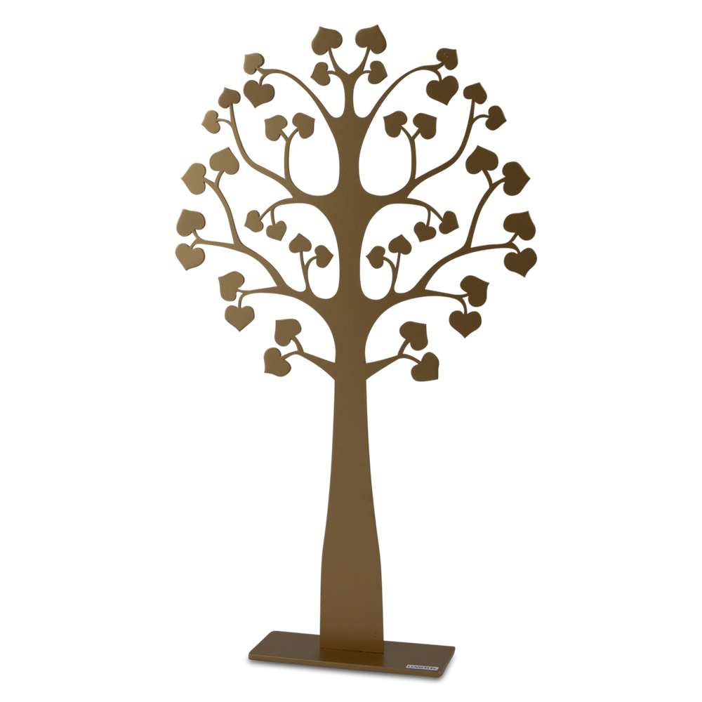 Love Tree Sculpture Gold Eleish Van Breems Home
