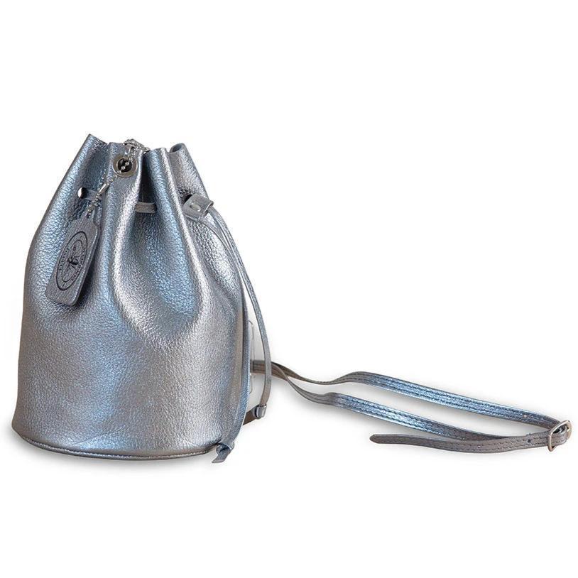 Luna Cocktail Bag Metallic Silver Eleish Van Breems Home