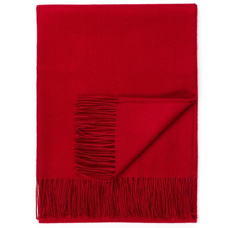 Madison Throw Garnet Red Eleish Van Breems Home