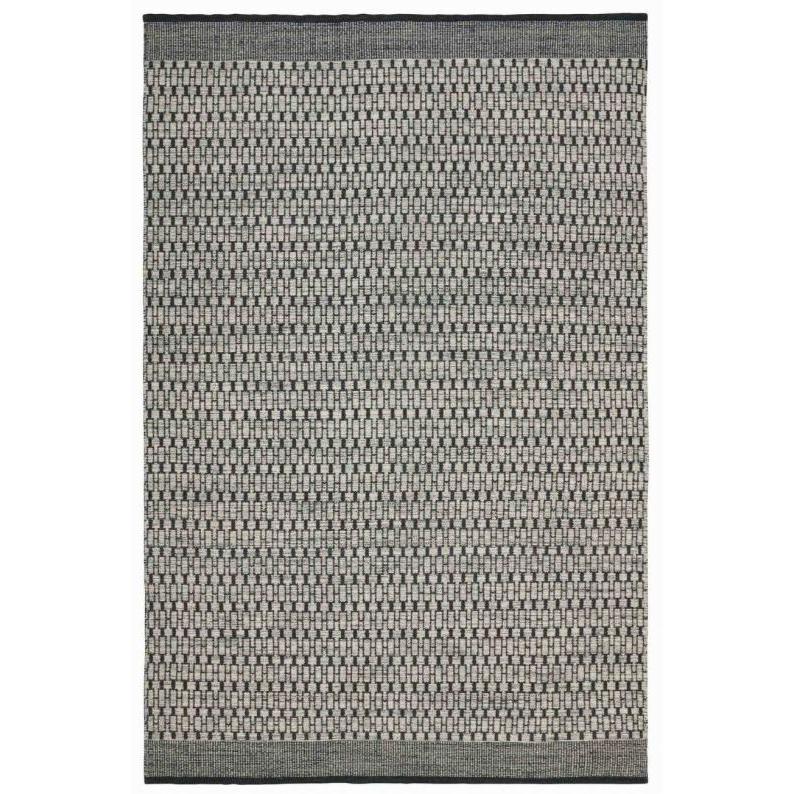 Mahi Hand Woven Wool Rug 6'8” x 10'3” Off White/Blue Eleish Van Breems Home
