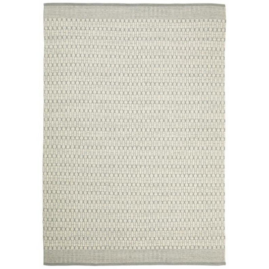 Mahi Hand Woven Wool Rug 6'8” x 10'3” Off White/Light Grey Eleish Van Breems Home