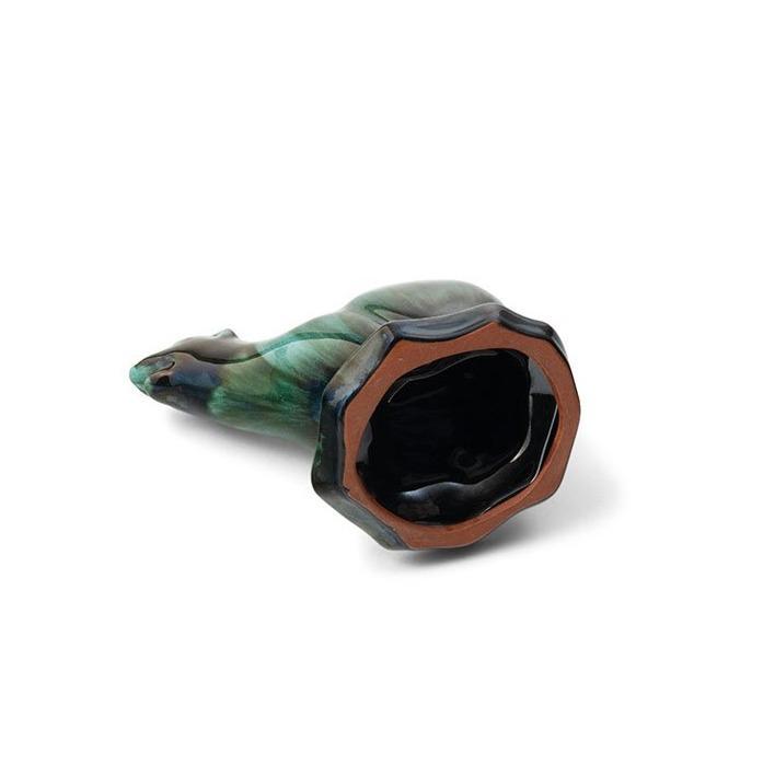 Malachite Glazed Polar Bear Eleish Van Breems Home