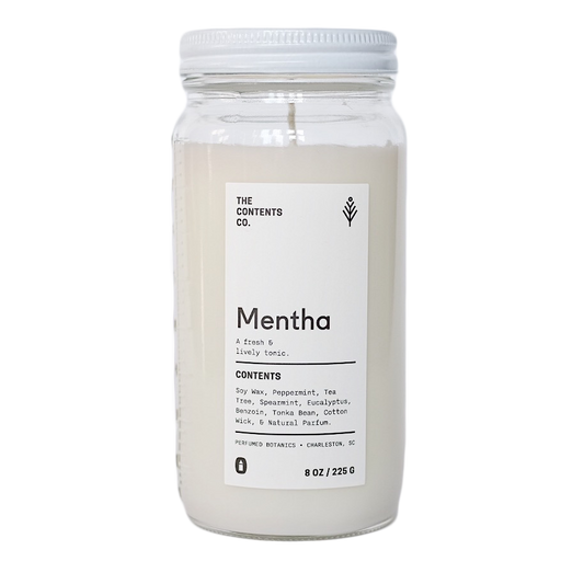 Mentha Botanical Candle 8 oz 8oz Eleish Van Breems Home