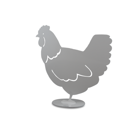Metal Sculpture Chicken - Medium Medium Eleish Van Breems Home