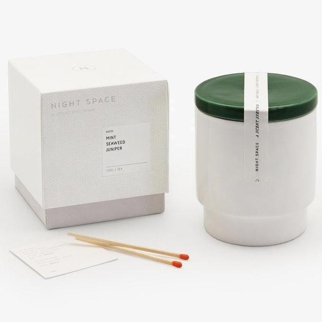 Mint Seaweed Juniper Candle Eleish Van Breems Home