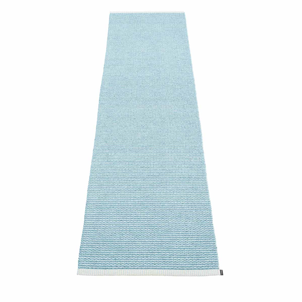 Mono Runner 2 1/4' X 6 1/2' Misty Blue Eleish Van Breems Home