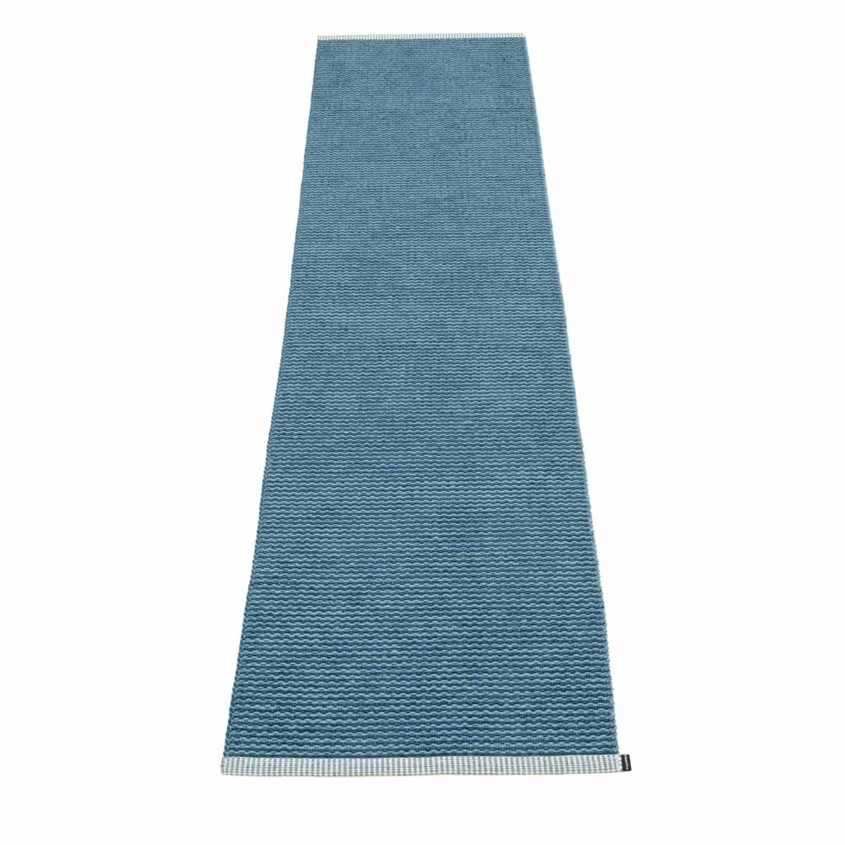 Mono Runner 2 1/4' X 6 1/2' Ocean Blue/Dove Blue Eleish Van Breems Home