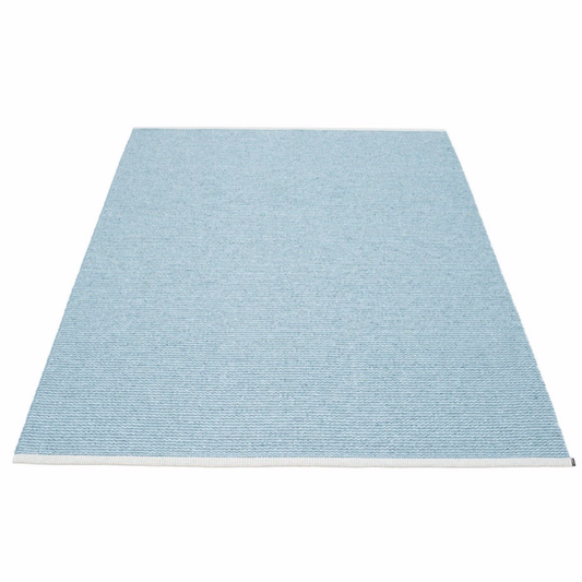 Mono Runner-2 3/4' x 5 1/4' Misty Blue Eleish Van Breems Home