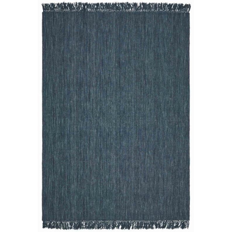 Nanda Hand Woven Rug 6'6” x 10'3” Blue Melange Eleish Van Breems Home
