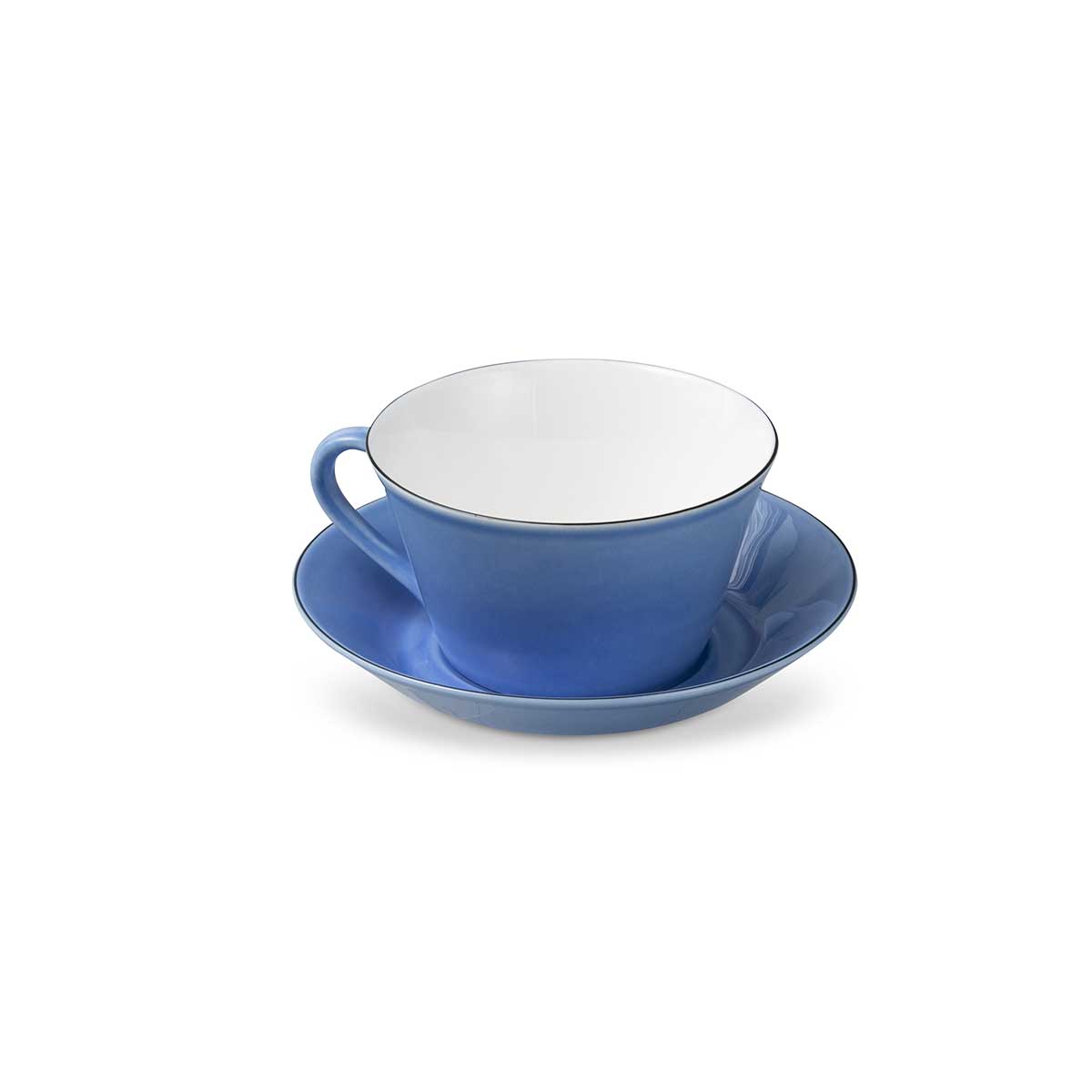 Natur Tea Cup and Saucer Blue berry Eleish Van Breems Home
