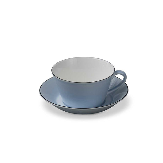 Natur Tea Cup and Saucer Lavendel Eleish Van Breems Home