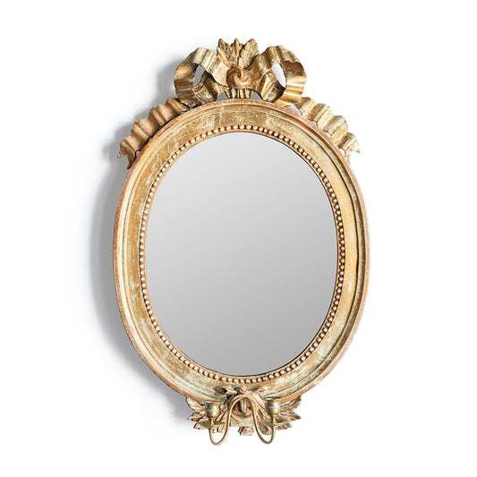 Oval Gustavian Mirror Eleish Van Breems Home